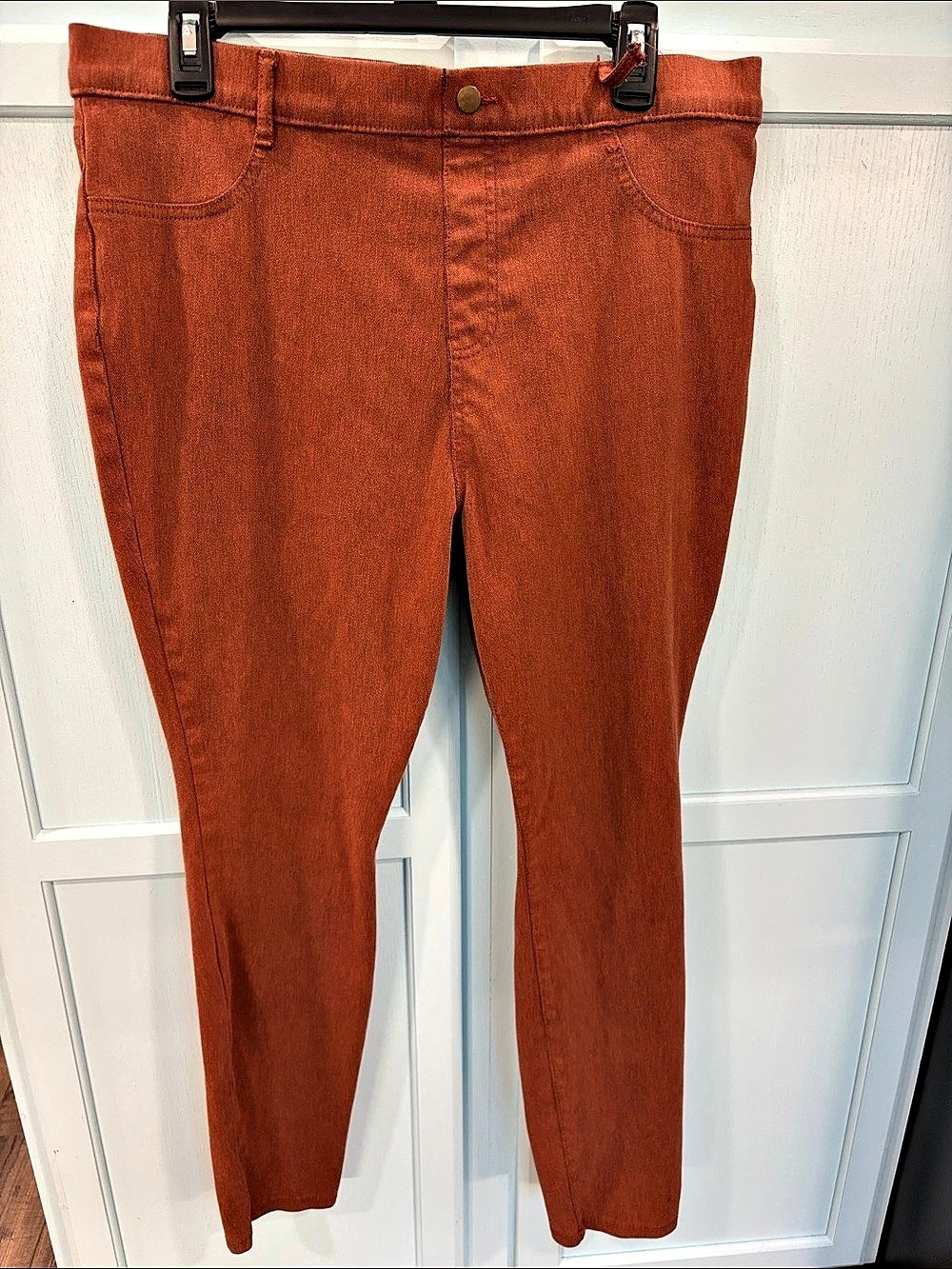 Time and Tru Jeggings in Brown Rust Size XL (16-18)